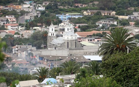 Mito. Desde este sitio Mesías Herrera vio a la viuda en Nochebuena, cerca del cementerio.