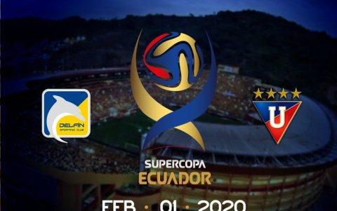La FEF reveló cuál será la sede y la fecha de la Supercopa Ecuador.