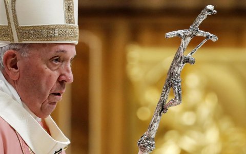 El papa Francisco en una foto de archivo.