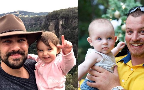 Las víctimas del fuego.