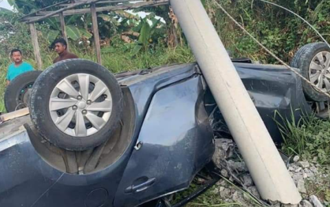 En el accidente también murió el hermano de Realpe.