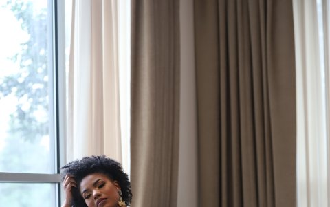 Su rostro es uno de los más bellos de la televisión ecuatoriana.