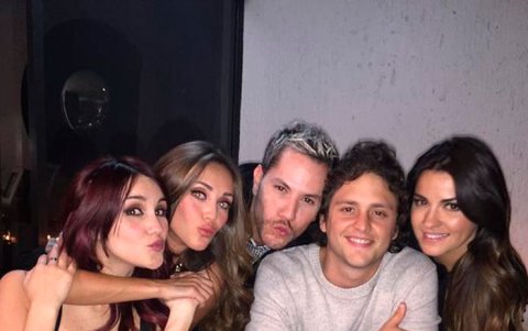 La foto ocurrió en marzo de 2015.