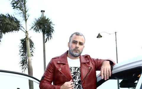 Mario Barone disfrutó de la sesión de fotos