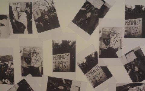 La marcha feminista en Boston, en 2016, quedó documentada en fotografías.