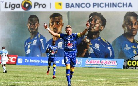 El goleador de Delfín sonó como posible refuerzo azul, pero quedó descartado.