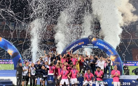 Independiente del Valle, campeón de la Sudamericana.