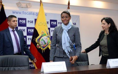 Diana Salazar, fiscal general del Estado.