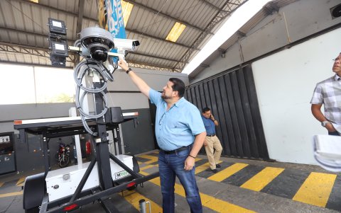 Con las nuevas cámaras se controlará la circulación de los vehículos pesados dentro de la ciudad.