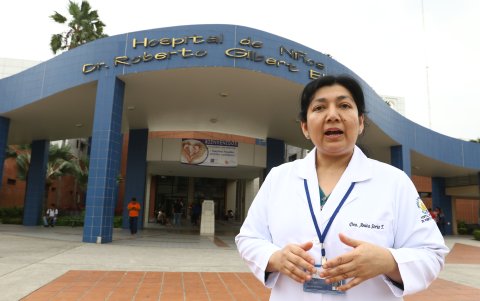 Ana Soria, médico coordinador de la Unidad de Quemados.