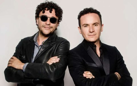 Fonseca y Cepeda trasladaron su amistad a los escenarios, lo que dio como resultado su tour Compadres.