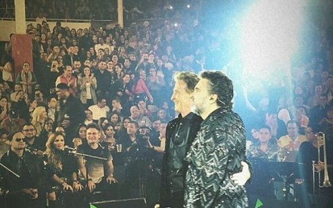 Con el tour Amigos, Mijares y Emmanuel unieron sus voces desde el 2013.