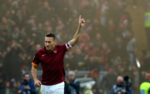 Totti es el máximo referente de la Roma de Italia.