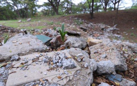 La vía a la costa y la Perimetral constan en el listado de puntos críticos de desalojo de escombros.