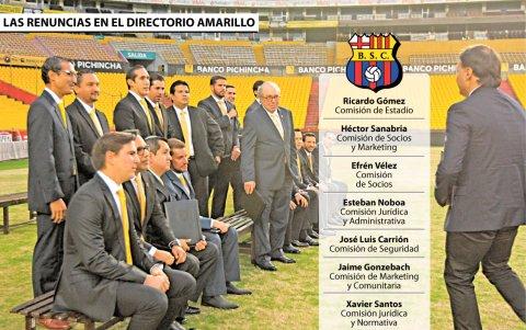 Los nombres de los directivos que dejaron Barcelona.