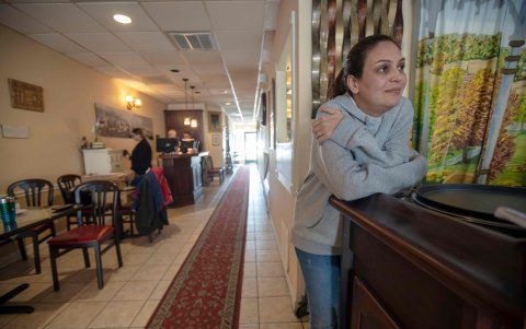 VIENNA. El 'Rose Kabab', de Parvin Garakoui, es uno de los restaurantes que sirve gastronomía iraní.