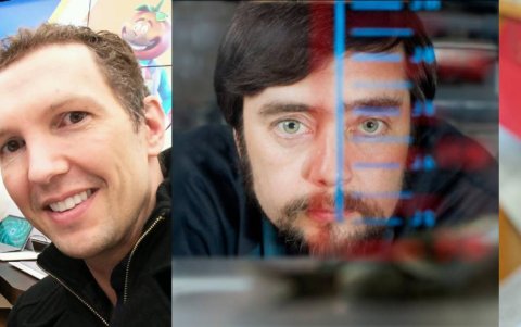 Los científicos estadounidenses Sam Kriegman, Douglas Blackiston, Michael Levin y Josh Bongard.