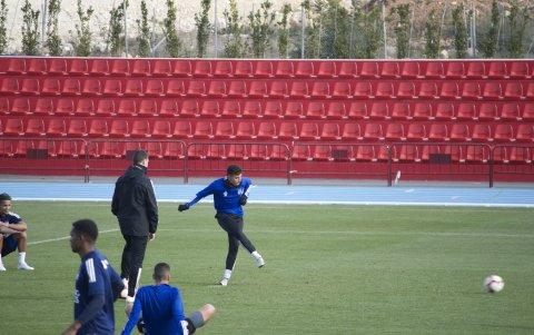 Rojas, como acostumbra, se mostró preciso en la ejecución desde los 12 pasos.