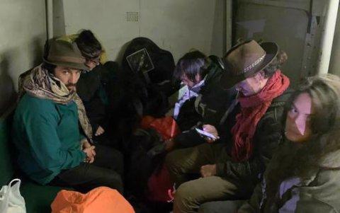 Imagen de los turistas difundida por la Policía.