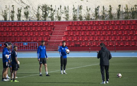 El cuadro millonario se afina futbolísticamente en suelo español.