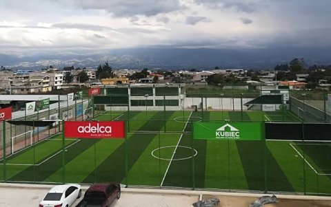 Complejo Vasgol, donde se instalará la escuela Martín Mandra.