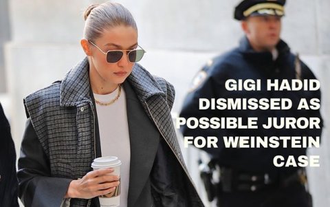 Gigi Hadid quedó descartada como miembro del jurado.