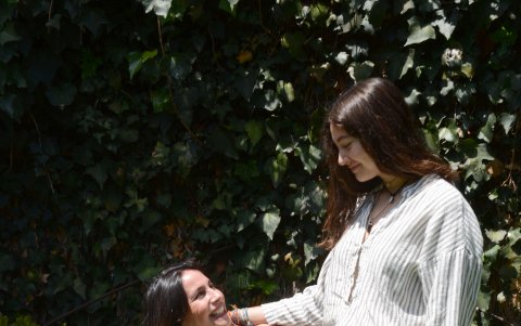 Para ella sus hijos son su prioridad y se los demuestra con gestos y acciones cada día.