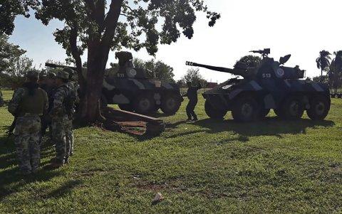 PARAGUAY. Tanto Brasil como Paraguay desplegaron cercos de seguridad, para intentar la recaptura de los presos fugados.