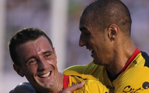 Damián Díaz y Ariel Nahuelpán fueron los dos anotadores de este compromiso.