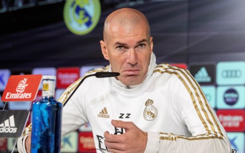 Zinedine Zidane, entrenador merengue, es un referente para Mbappé.