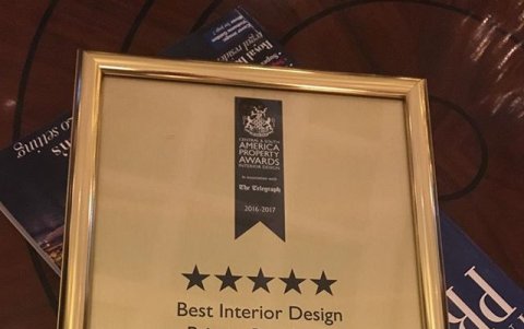 Con una residencia de Isla Lago obtuvo el premio internacional.