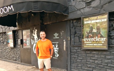 The Viper Room está situado en el corazón de West Hollywood.