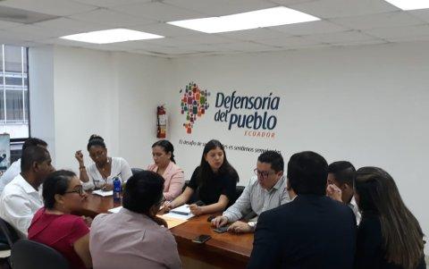 En la Defensoría del Pueblo se reunieron los representantes del Ineval y la Senescyt para analizar las quejas en torno a la prueba Ser Bachiller.