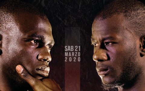 Cartel oficial de la pelea.