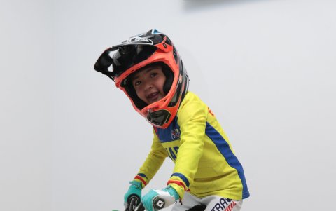 El ciclista de seis año triunfa a nivel nacional e internacional