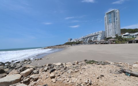 Espacio desde donde se proyectaría el nuevo muelle privado.