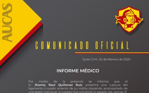 Comunicado oficial