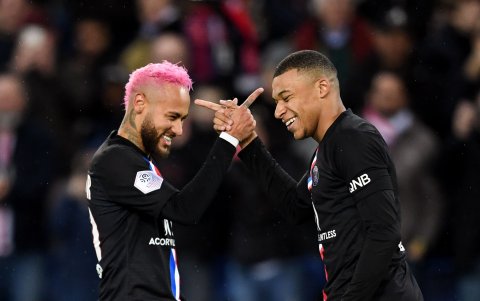 El francés tiene una buena relación con el brasileño Neymar.