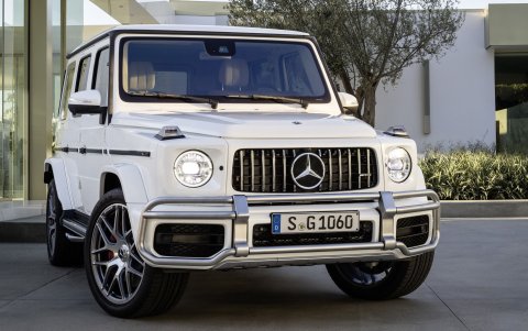 El coche Mercedes AMG G63 que fue obsequiado a CR7.