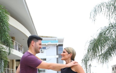 Y nunca les falta el estiramiento, al final de cada entrenamiento.