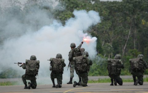 Se recordó un año más del combate en el Cenepa.