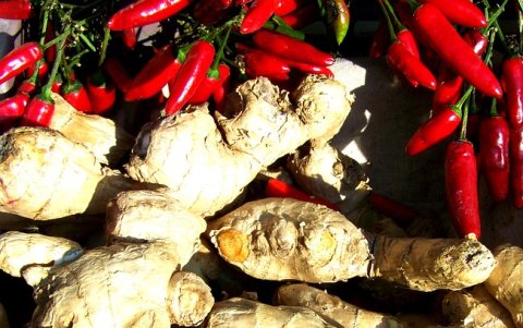 El ají el jengibre son aliados de una buena circulación de la sangre en el cuerpo.