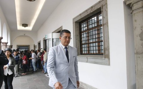 Christian Cruz fue posesionado como presidente del Consejo en agosto pasado luego de la destitución de José Carlos Tuárez.