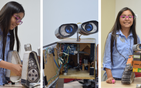 Dini-Robotini es un robot pensado para ayudar a los niños con autismo.