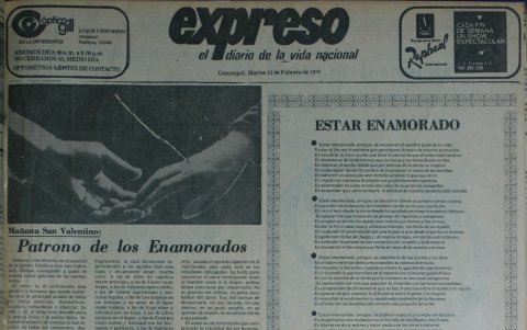 El Día de San Valentín en 1975 .