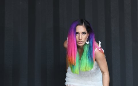 Su cambio de look duró 3 días.