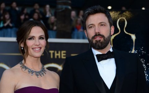 Affleck junto a su ex esposa Jennifer Garner