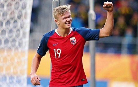 Haaland convirtió nueve goles en la goleada que le propinó Noruega a Honduras en el Mundial Sub-20.