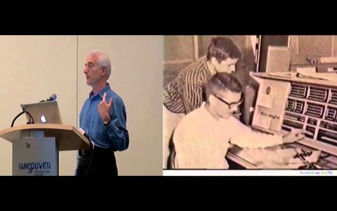 SAN FRANCISCO. Dos momentos en la vida de Larry Tesler, uno de los grandes gestores de los avances en la computación.