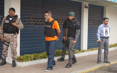 Otro de los sentenciados es el exagente Erick Salinas, quien fue investigado por la desaparición de un detenido.